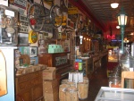 Candy Store, Red Lodge MT. According to people in Montana this Candy Store is a "don't miss". This store claims to have "every candy" from "all over the world". Four good examples of (very early) Antique Motorcycles may also be found in the back of the store. (Photo = 105-0600_IMG.JPG)