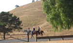 Horseback riding In the Low Mountains East of Freemont CA.   Santa Clara County Park, East of Fremont, CA.  ************************************  (Photo = 119-1943c ...... ZMM Page = NA ...... WayPt = NA )  
