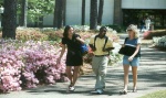 Revised USCA Central Quadrangle by USCA Library. 
Paul was not much help on the GPS "advice," but instead had much bigger and better ideas in a totally different direction! As I explained my overall ZMM Book research project to Paul, he immediately became animated with new webpage ideas! His librarian, book, & English major interests went into gear!  He saw (without my telling him) the potential for a new website with my ZMM research findings. He immediately volunteered to set up these: what became these webpages and photo galleries. He has ever since been a great help guiding me in creating its content and cheerfully trouble-shooting when something goes wrong.  
