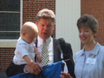  My Daughter Elisabeth With Her Husband Stanley Price Holding Son Mathew . Photo = 4788.