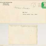Continued from previous TWO photos, where the ONLY difference is we show the BACK SIDE, of the previously discussed Black & White Photograph:   

As already stated,  the above 1) Envelope and 2) the Black & White Photograph; were scanned at the same time. They have no important relationship, other than Mr Larry Reed has both in his files.

SCAN0040 1940ViewJenningsDallasCtrFarmHs2}PixBack.jpg 
