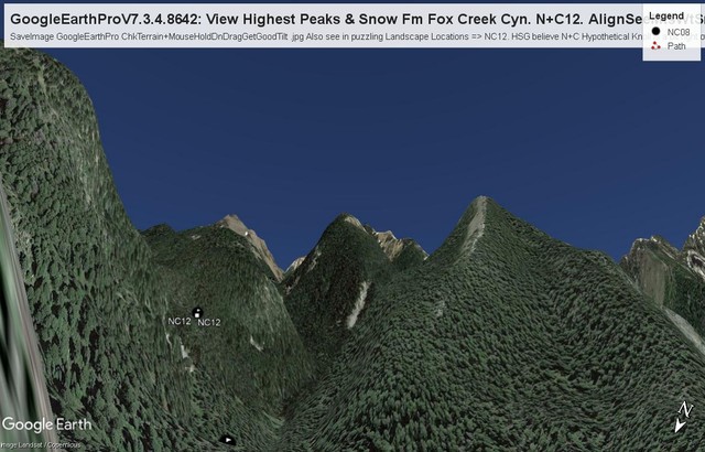 SaveImage GoogleEarthProV7.3.4.8642 NC12 ChkTerrain MouseHoldDnDragGetGoodTilt