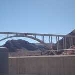 A Closer View Of The High Arched Bridge, That Now Carries The Traffic, So US-95Thru Traffic No Longer Crosses On The Road Way On Top Of The Dam, As Was Originally Done.  

File = DSC 0429 Resize602x400