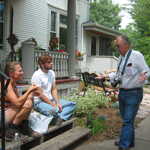 When Ever John Sutherland Finds People, Even Strangers, He Stops To Talk To Them!!  

Photo = IMG 4378