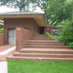 From Th Previous Photo, Turning Camera To The Right, A View Of The Malcom Willey House, & Front Entrance Steps.  

Photo = 143-4381  IMG
